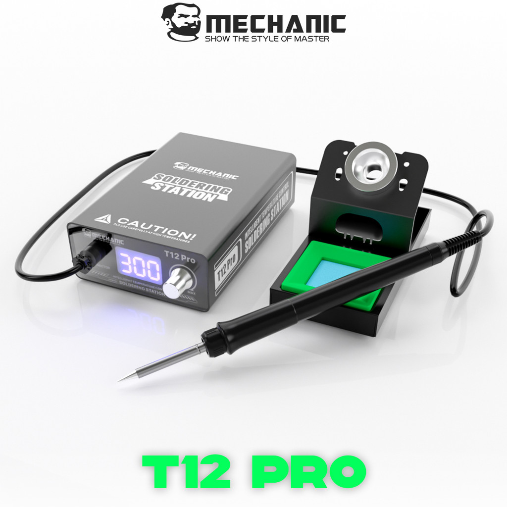 MECHANIC T12 PRO สถานีบัดกรีแบบพกพา 75W สมาร์ทอุณหภูมิควบคุม 2S ความ ...