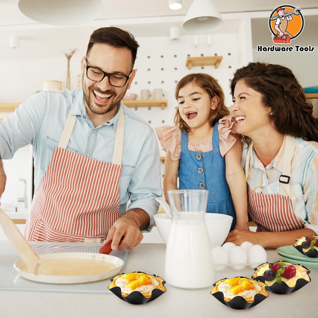 4 ชิ้น Tortilla Pan Nonstick Tortilla Shell Maker เหล็กคาร์บอน Taco ชาม ...
