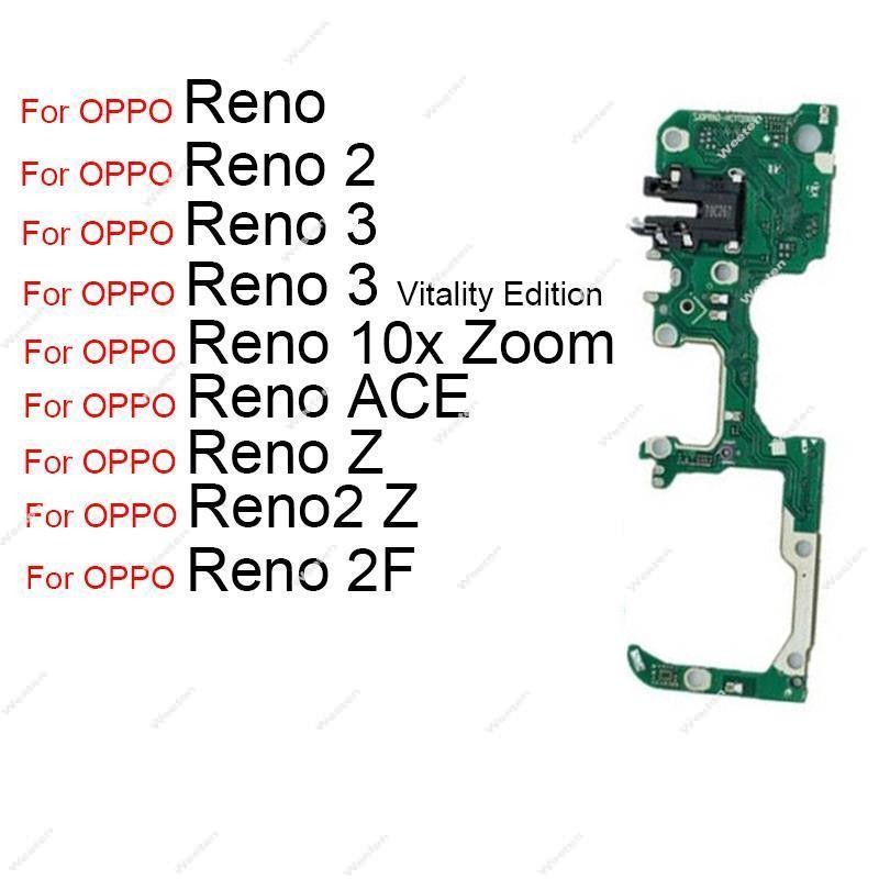 Mic โทรศัพท์ Flex สําหรับ OPPO Reno 2 3 Reno Z 2Z 2F ACE 10x ซูม ...