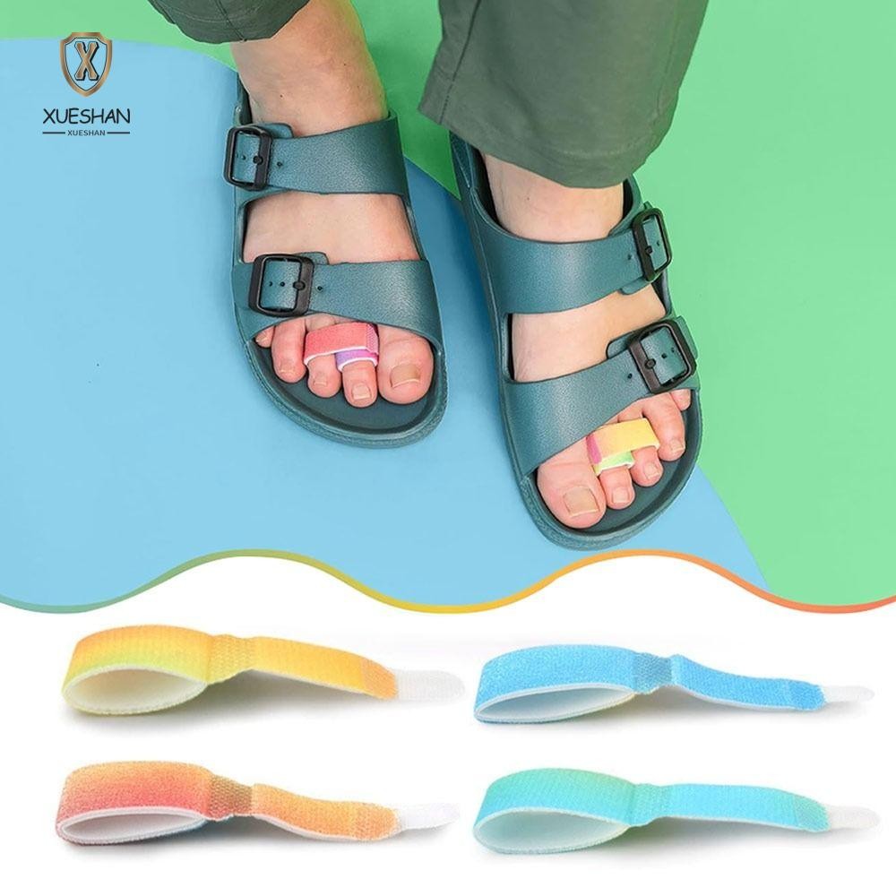 XUESHAN 5 แพ็ค Buddy Toe Wraps, Gradient ปรับผ้า Toe Wraps, อุปกรณ์ ...
