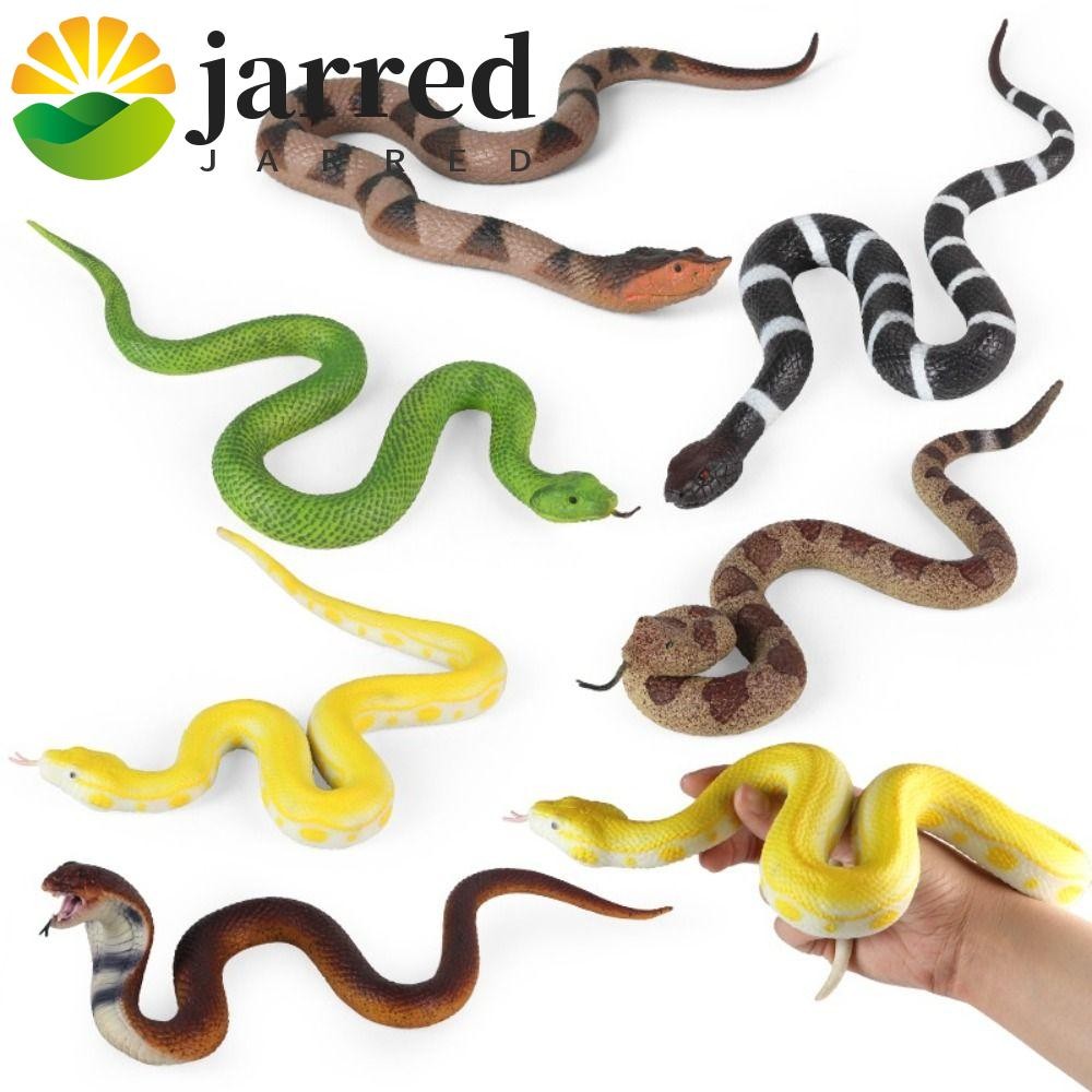 JARRED งูตัวเลขการกระทํา,สัตว์เลื้อยคลานสัตว์ Python Cobra Rattlesnake ...
