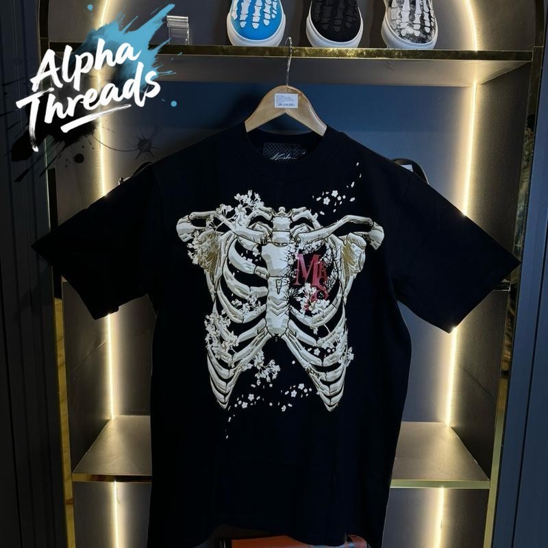 (จัดส่งตลอด 24 ชั่วโมง)Alpha Threads เสื้อยืดMSRK ไม่สุดหรอกคับ กระดูก ...