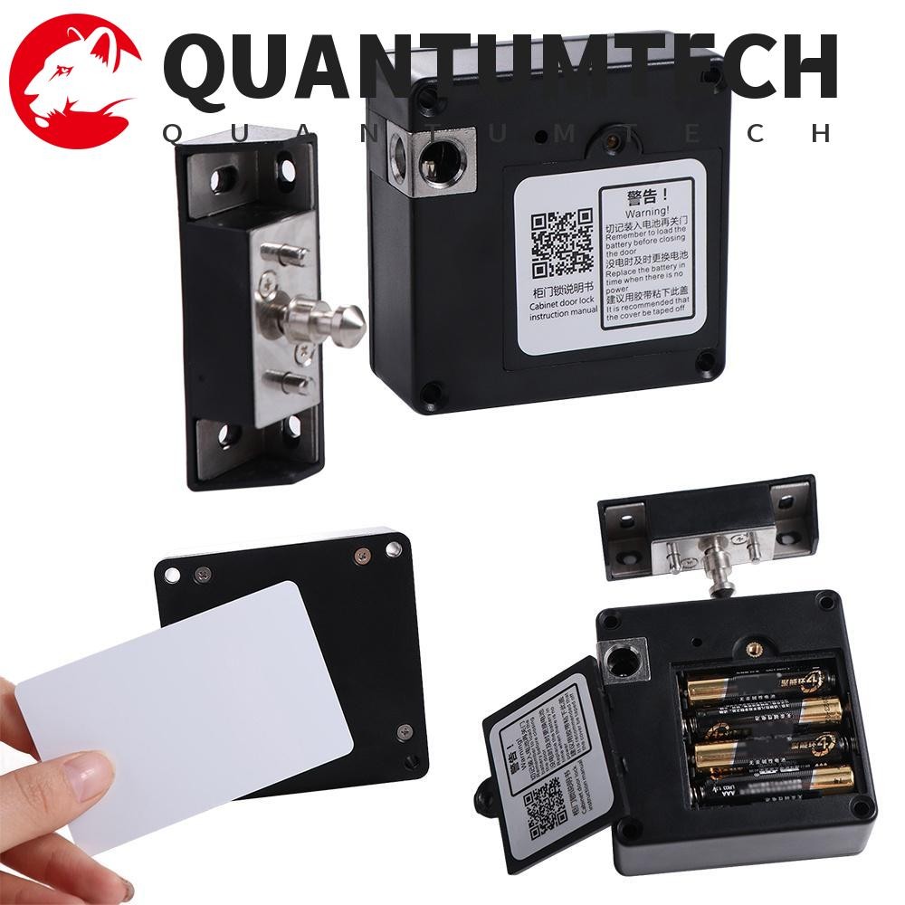 QUANTUMTECH ล็อคลิ้นชักอัจฉริยะ, อิเล็กทรอนิกส์ที่มองไม่เห็น Hidde RFID ...