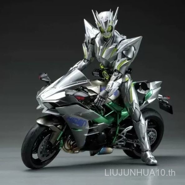 SHF Kamen Rider โลหะ Locust Zero-01 Super Movable รูปรถจักรยานยนต์รุ่น ...
