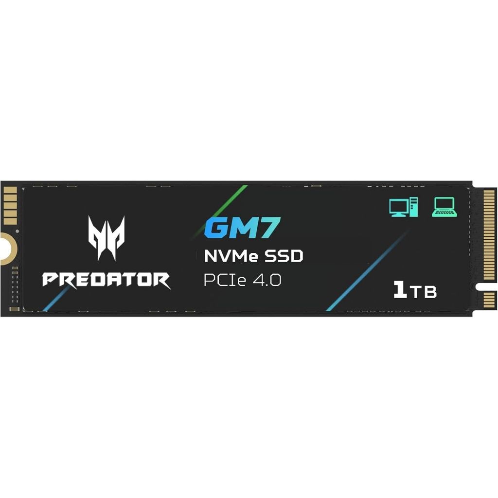 SSD Predator GM6/GM7 PCIe 4x4 M.2 1TB 2TB | Shopee Thailand