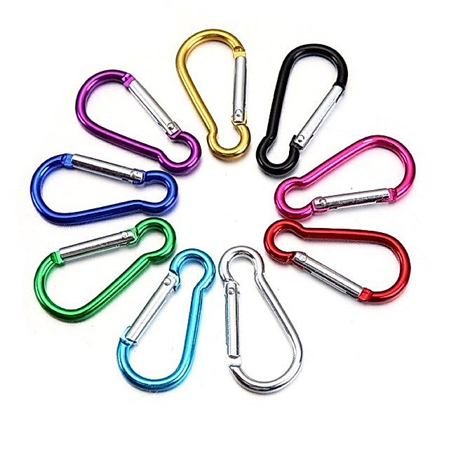 พวงกุญแจ 9สี 5# mini carabiner คาราไบเนอร์รูปที่ 5 มะระมีราคาส่ง