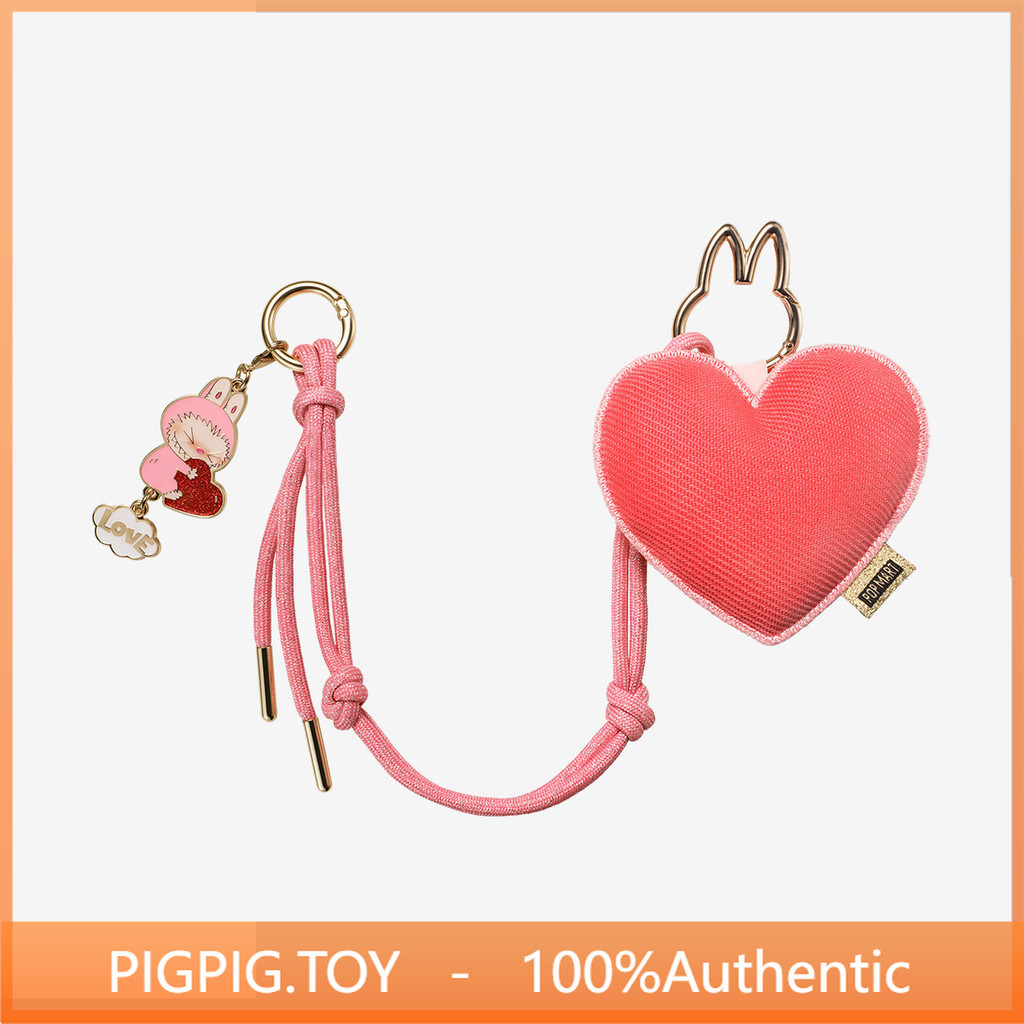 [ลับ] POPMART LABUBU LABUBU Heart Bottom Code Series Letter Pendant ...