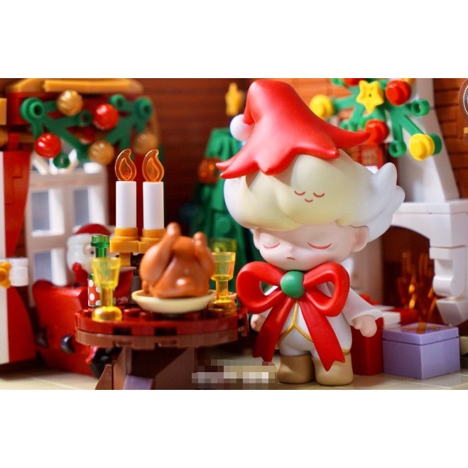 DIMOO Christmas 2019 POP MART POP MART Series ยืนยันรุ่น Mystery Box ...
