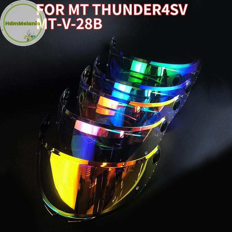 HDMM หมวกกันน็อค Visor สําหรับ MT THUNDER 4 SV หมวกกันน็อค MT-V-28B ...