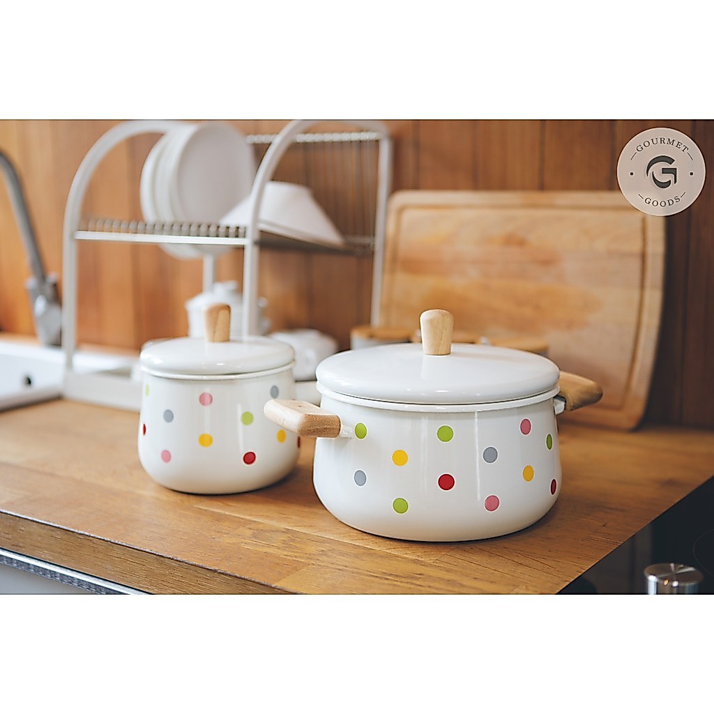 Gourmet Goods หม้อKastrull หม้ออีนาเมล หม้อเคลือบ หม้อด้าม หม้อหู หม้อ หม้อต้ม หม้อทอด หม้ออิเกีย