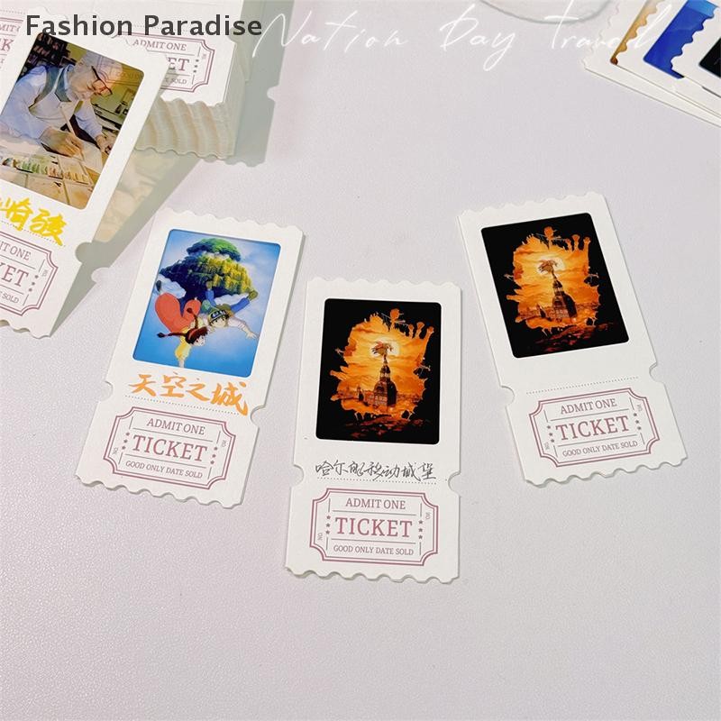 [chenyoubing] 10 ชิ้น DIY Film Ticket Root Bookmark Slideshow การ์ด ...
