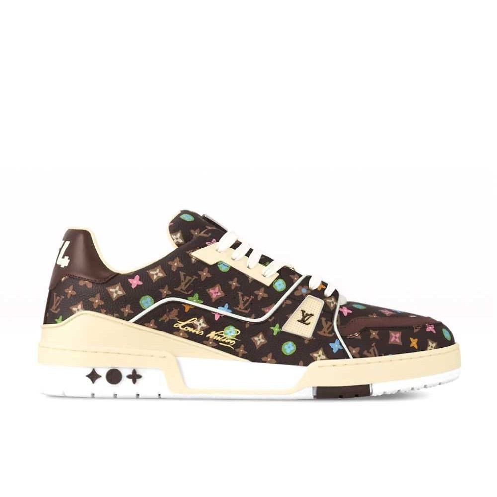Tyler The Creator × Louis Vuitton LV Trainer Sneaker Moca Unused ...