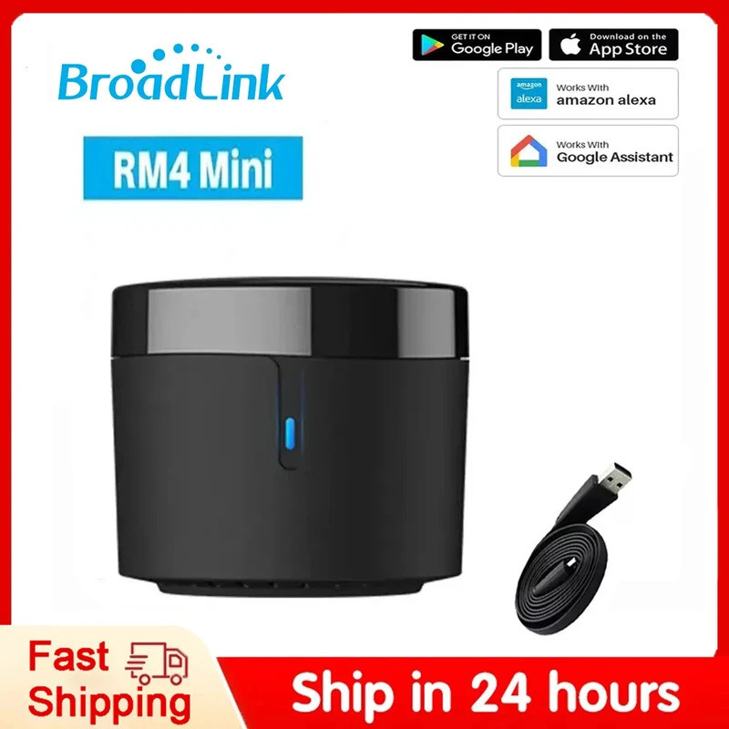 Broadlink RM4 Mini + HTS2 IR รีโมทคอนโทรลเครื่องปรับอากาศสมาร์ท ...