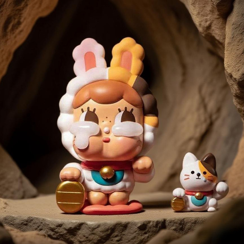 [secret] POPMART Age.Rabbit.Wang Series ของขวัญกล่องปริศนาของเล่นทํามือ ...
