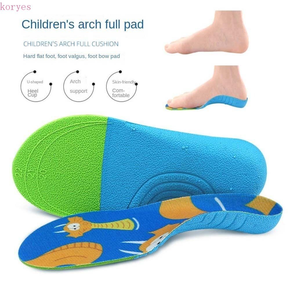 KORYES เด็ก Arch Insoles, Arch Support Flatfoot Orthopedic เด็ก ...