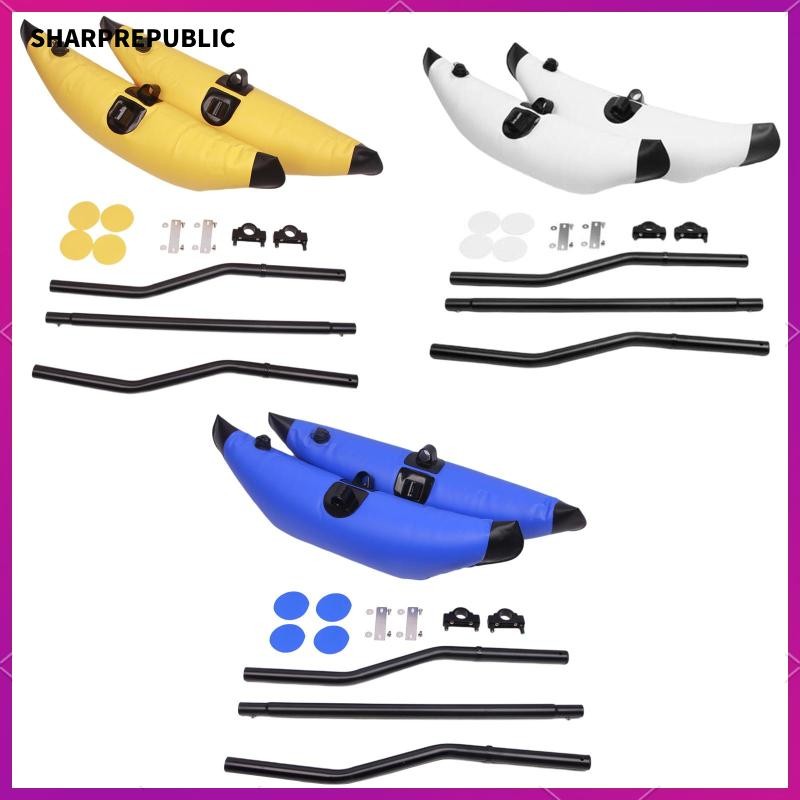[Sharprepublic] กันโยน inflatable outriggers สำหรับเรือคยัคและเรือพาย ...