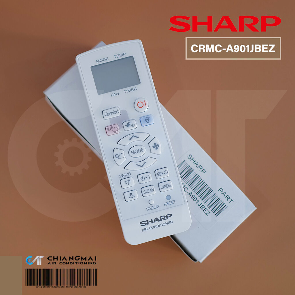 CRMC-A901JBEZ รีโมทแอร์ SHARP รีโมทแอร์ชาร์ป รุ่น AH-PR13 (แท้เบิกศูนย์ ...