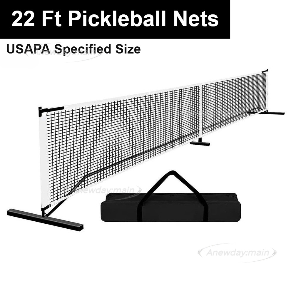 Portable Outdoor Pickleball Net 22 ฟุต พร้อมกระเป๋า