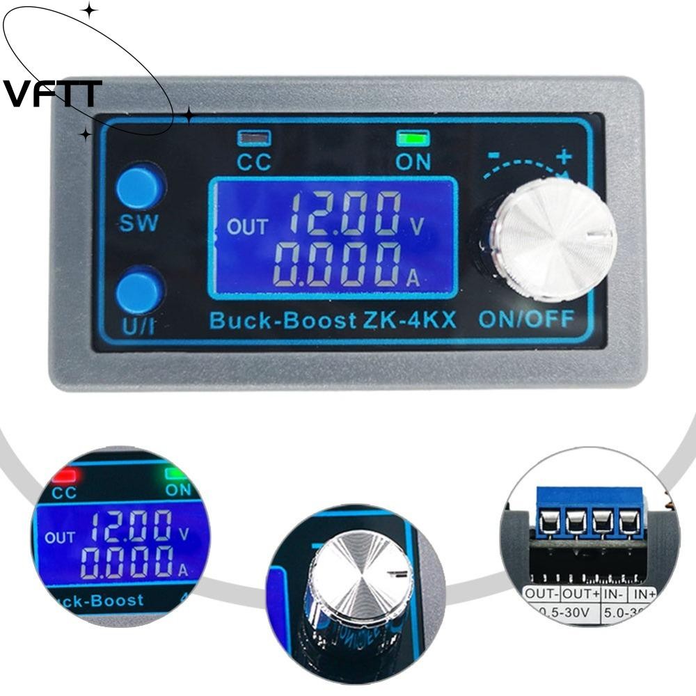VFTT DC DC Programmable Regulator แหล่งจ่ายไฟ 0.5-30V 4A ปรับได้ ...