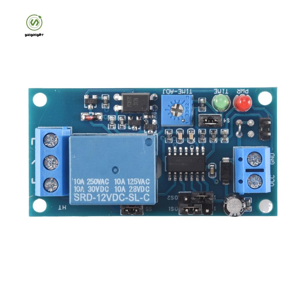 [gangong1kr]12V DC Delay Relay Delay Turn on / Delay Turn Off Switch ...