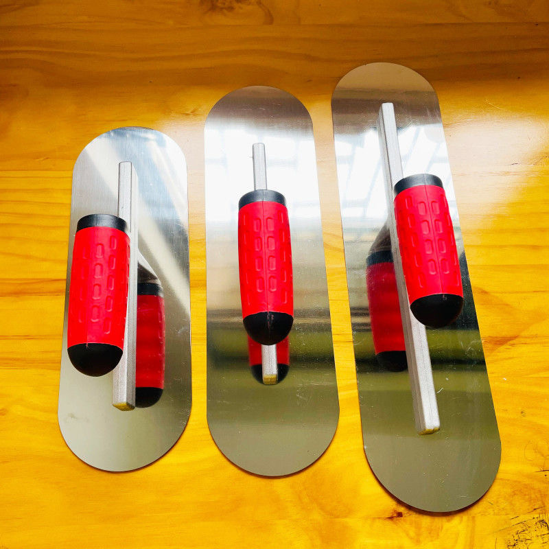 Double Round Head Lightening Trowel Trowel คอนกรีตปูน Pulp Pulp Face ...
