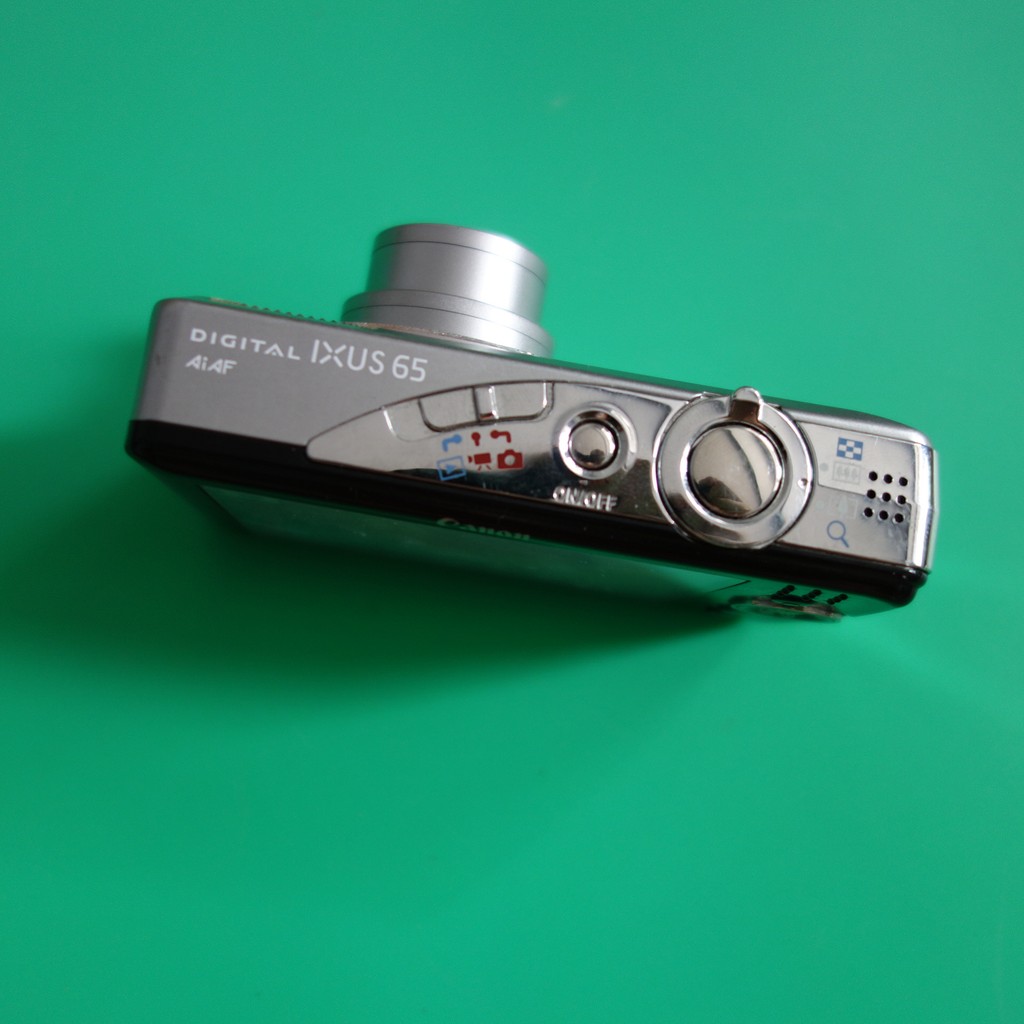 Canon Digital IXUS 65 – Appareil Photo Compact 6.0 MP – Argenté – Occasion