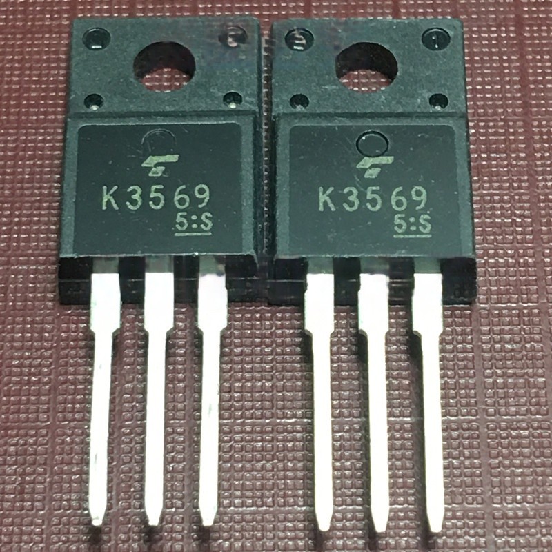 ((1 ชิ้น) ชิ้นส่วนอิเล็กทรอนิกส์ K3569 2SK3569 คลังสินค้าพร้อม TO-220F ...