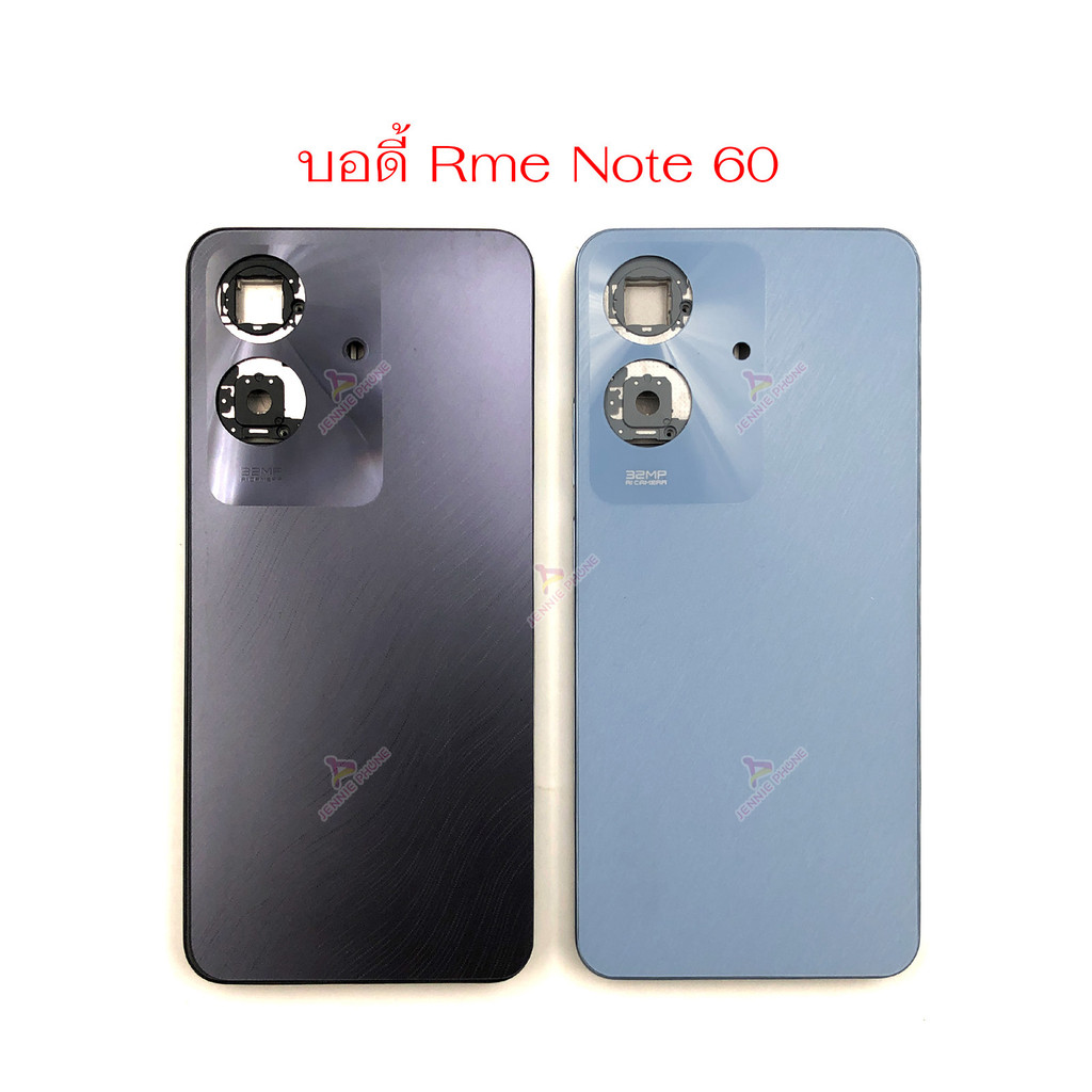 บอดี้ Rme note 60 สำหรับ Realme note 60 อะไหล่บอดี้ ฝาหลัง กรอบข้าง เค ...