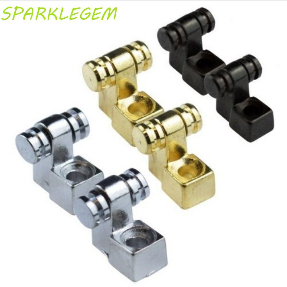 SPARKLEGEM กีตาร์ไฟฟ้า Chrome Roller, Alloy Chrome กีตาร์ไฟฟ้า String ...