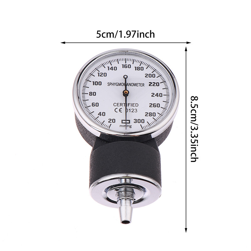 Tweetwehhno Medical Blood Pressure Monitor Gauge Dial Meter Inflation ...