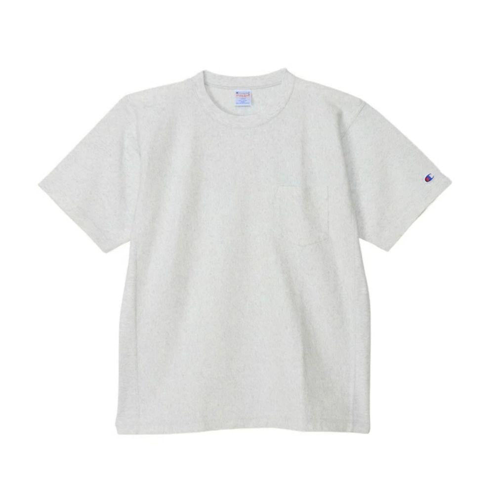 CHAMPION RW S/S POCKET T-SHIRT เสื้อยืดทีเชิ๊ตผู้ชาย