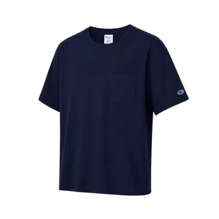 CHAMPION ESSENTIAL POCKET TEE เสื้อยืดแขนสั้น ทรงพอดีตัวผู้ชาย Regular Fit