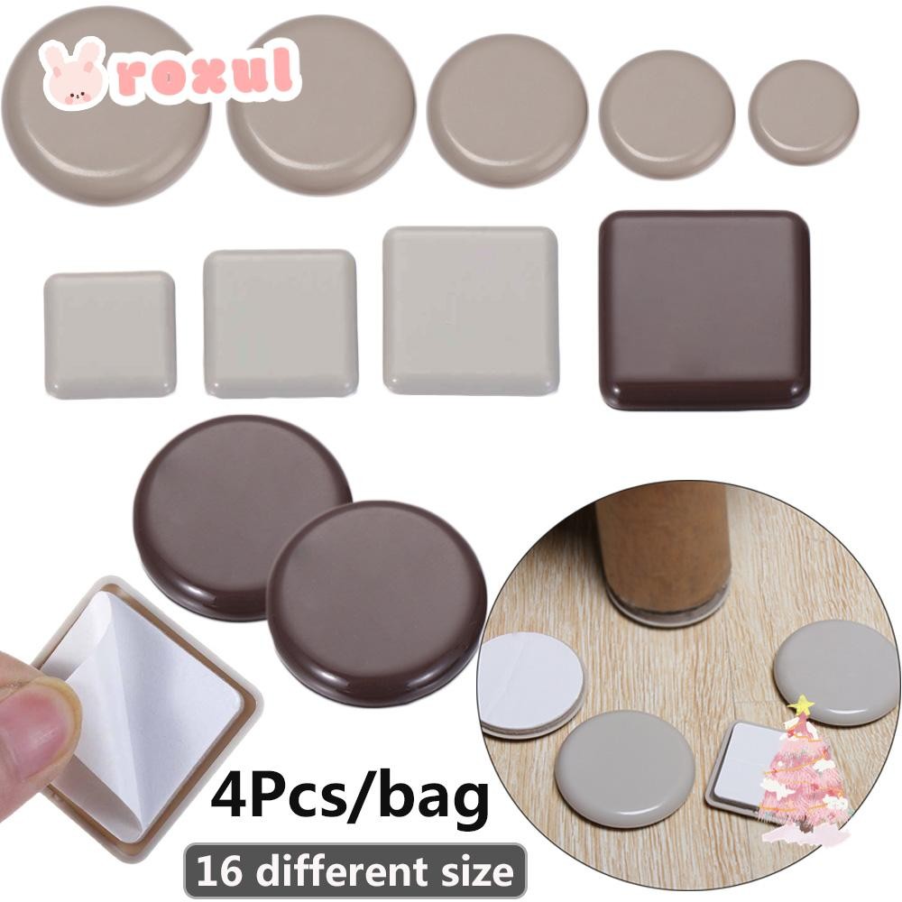 ROXUL 4 ชิ้น Slip Mat หนา Home Easy Move เก้าอี้กันชนอุปกรณ์ Self ...
