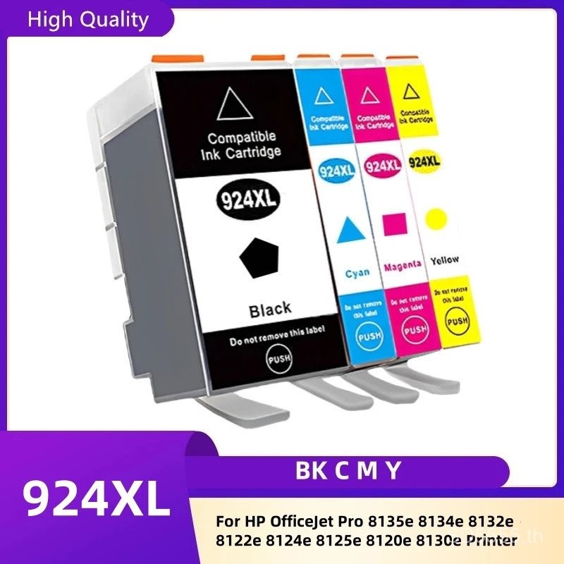 ใช้งานร่วมกับ 924 924E 924XL สําหรับ HP OfficeJet Pro 8135e 8134e 8132e ...
