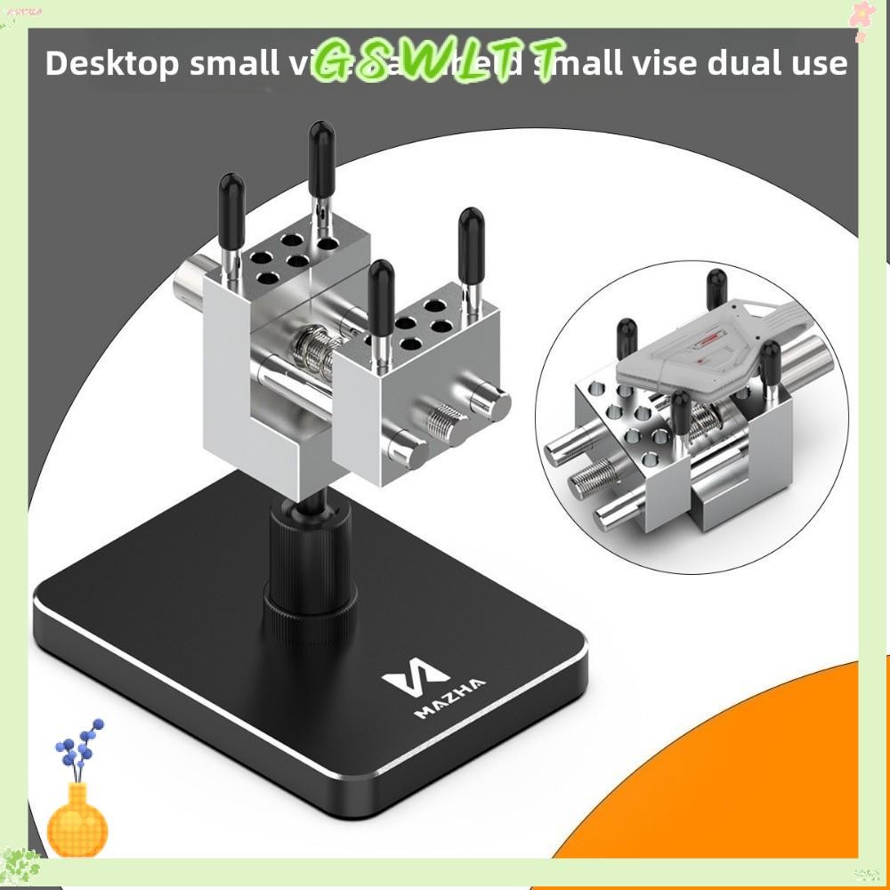 GSWLTT คีมมือถือ,แยกที่ถอดออกได้ 2 in1 Table Vise, แบบพกพา DIY Mini มัล ...