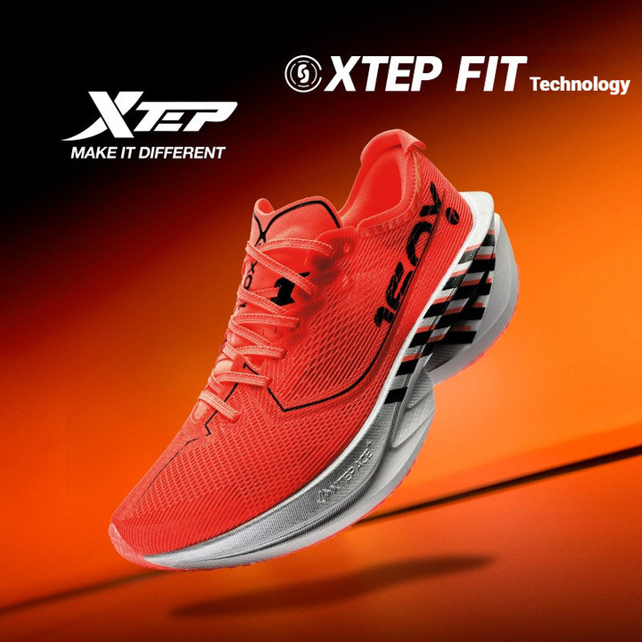 XTEP 160X 7.0 รองเท้าวิ่งสำหรับผู้หญิง มาพร้อมแผ่นคาร์บอนและระบบดูดซับแรงกระแทกดีเยี่ยม — รองเท้ากีฬา แบรนด์ Xtep ของแท้ 100% เช็คราคาจาก Shopee Lazada thumbnail 5