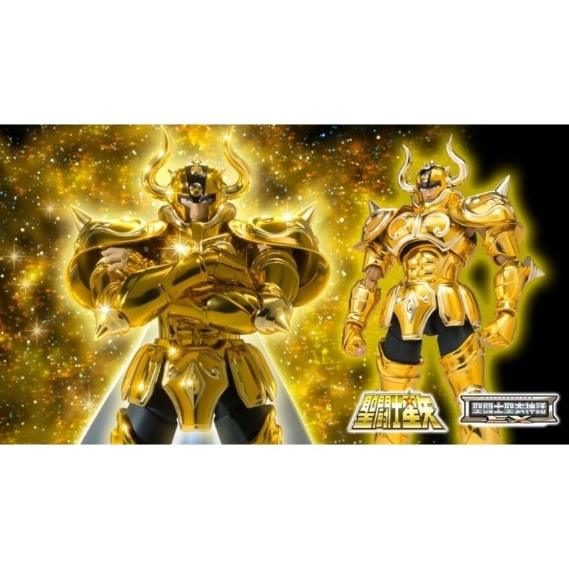 NEW Aldebaran Taurus Revival Ver. Gold Saint Cloth Myth EX Bandai Saint ...