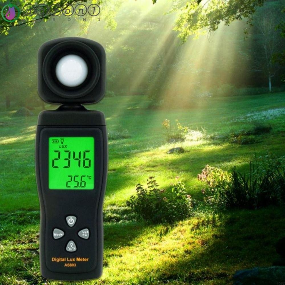 AARON1 Mini Digital Lux Meter, 0-200,000 Lux จอแสดงผล LCD Luminance ...