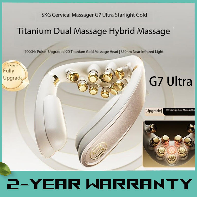 SKG G7 Ultra Shoulder and Neck Massager, Cervical Massager, titanium ...