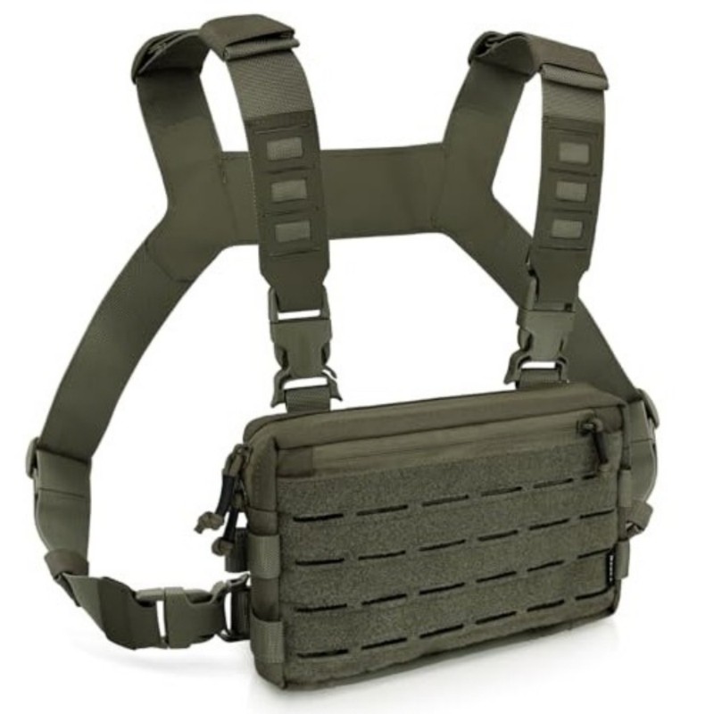 Bangb Tacticals Chest Rig Pack Running Chest Bag with Front Loop Recon ...