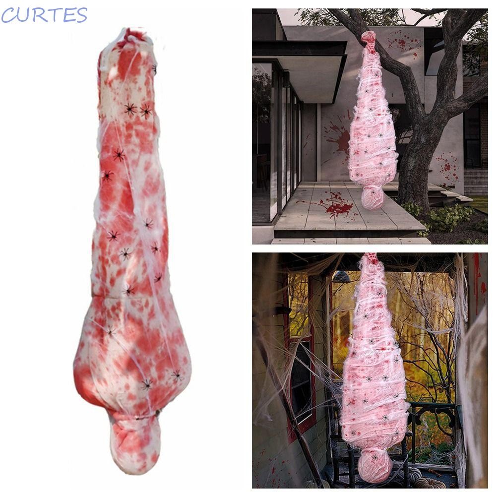 CURTES ร้อนพองปลอม Corpse, Terror ผ้า Halloween Body Bag, Ghost House ...