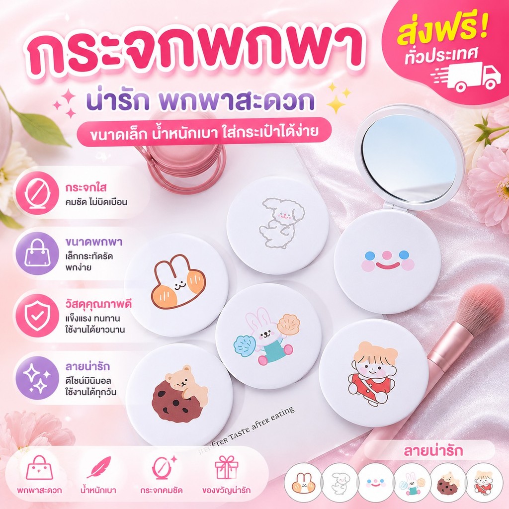 365ms(A46)กระจกพกพา