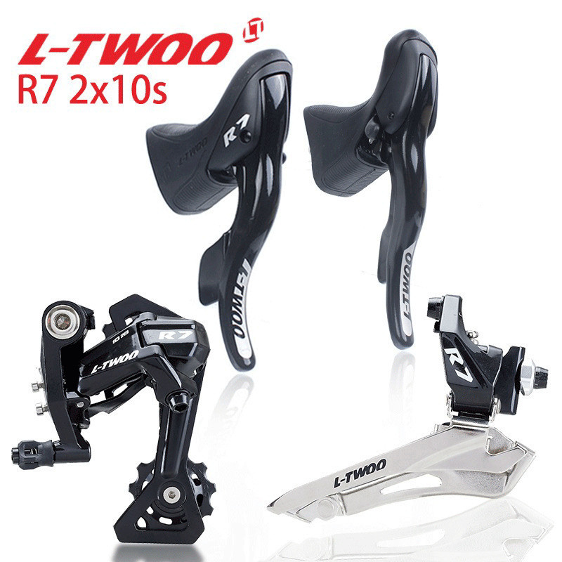 แผนที่จักรยาน LTWOO Blueprint R7 พร้อมเลเวอร์เปลี่ยนเกียร์ 2x10 แบบคลิป ...