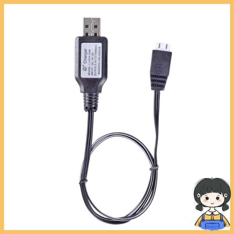 FUXIU – Chargeur USB 7,4V 2S Li-ion XH-3P – 2000mA/1000mA/500mA, Intelligent, Protection Inversion
