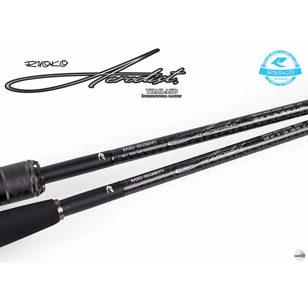 คันเบ็ด RYOKO Aerodist Rod Specifications [2026] | Shopee Thailand