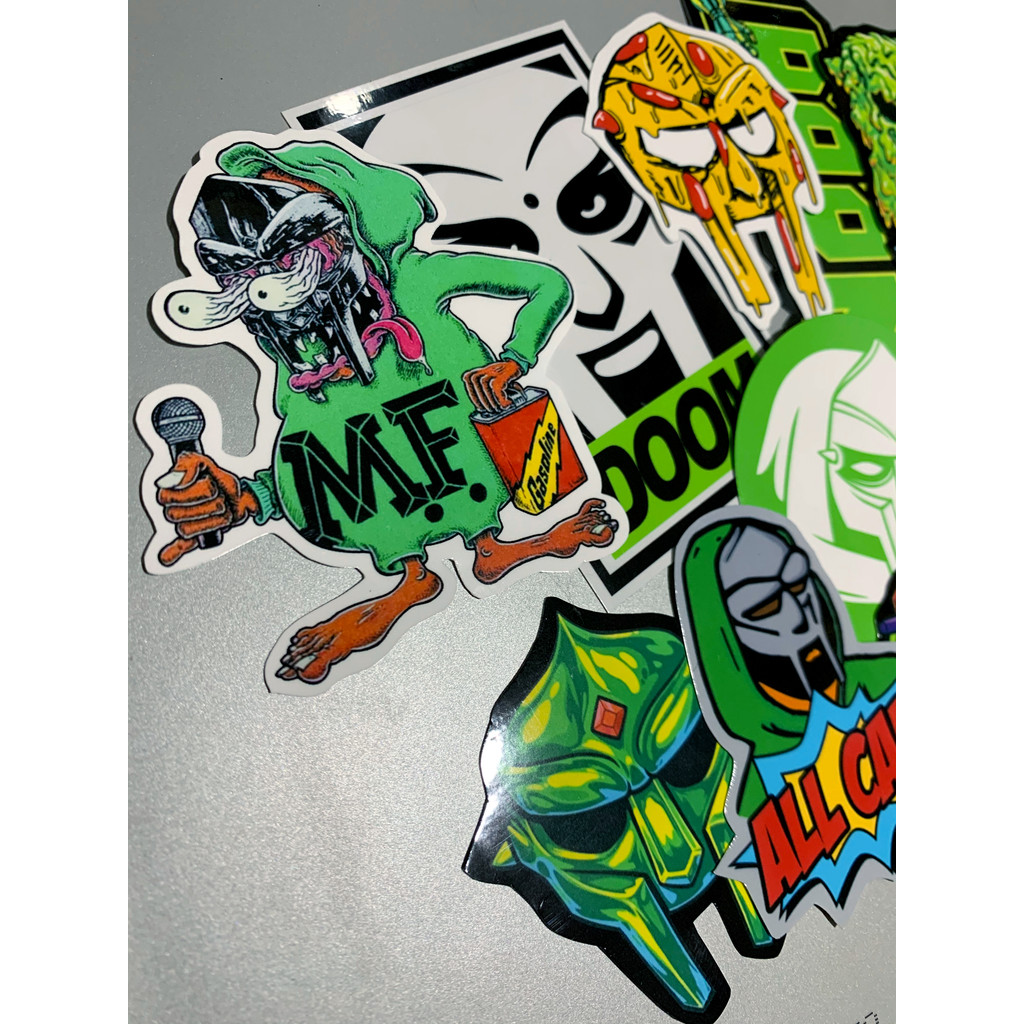 Rapist MF DOOM อินเทรนด์ Hip Hop กันน้ําโทรศัพท์มือถือคอมพิวเตอร์ลําโพง ...