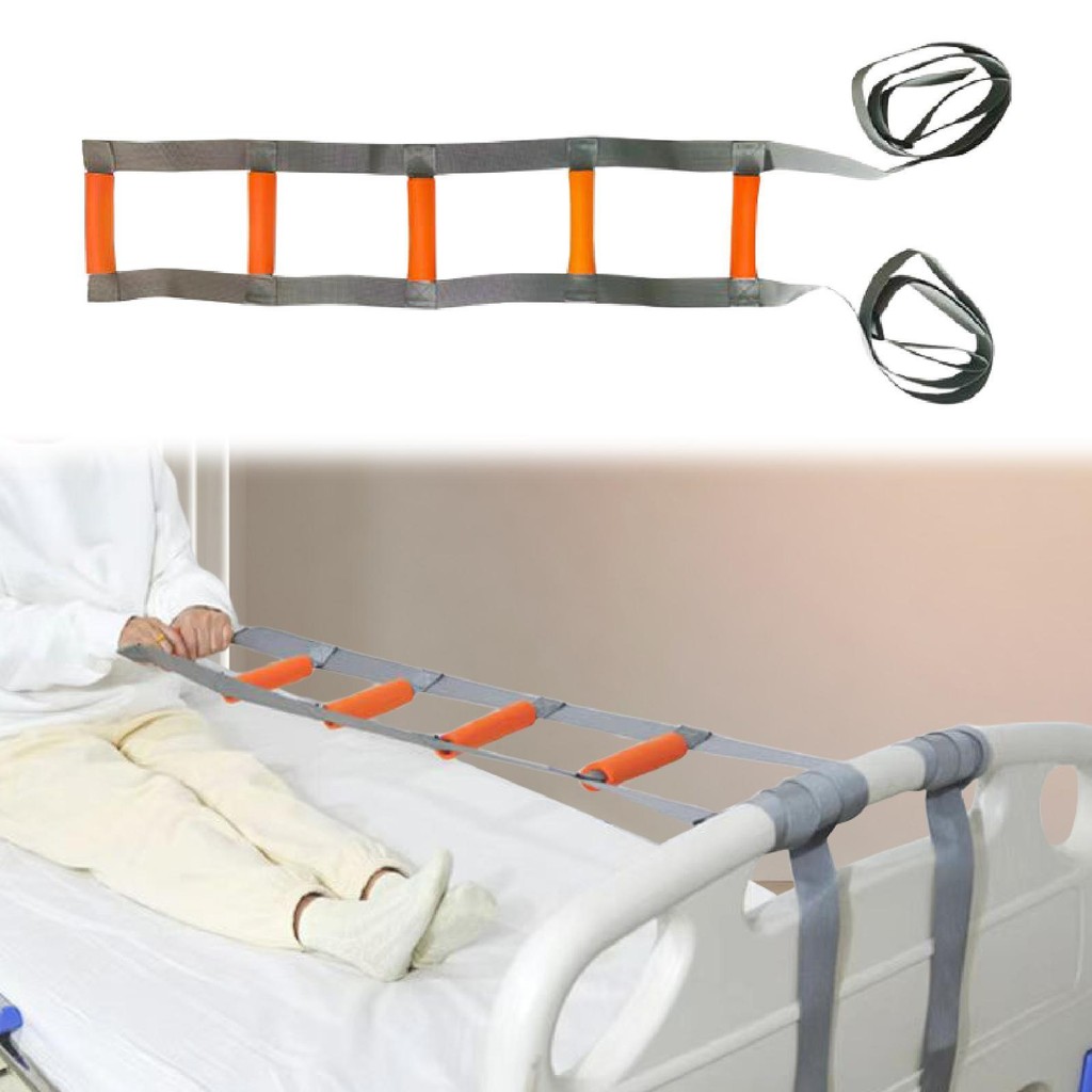 [lzdjhyke2yi] Sit Up Helper Pull Up Bed Rope ติดตั้งง่าย Hand Grip Bed ...