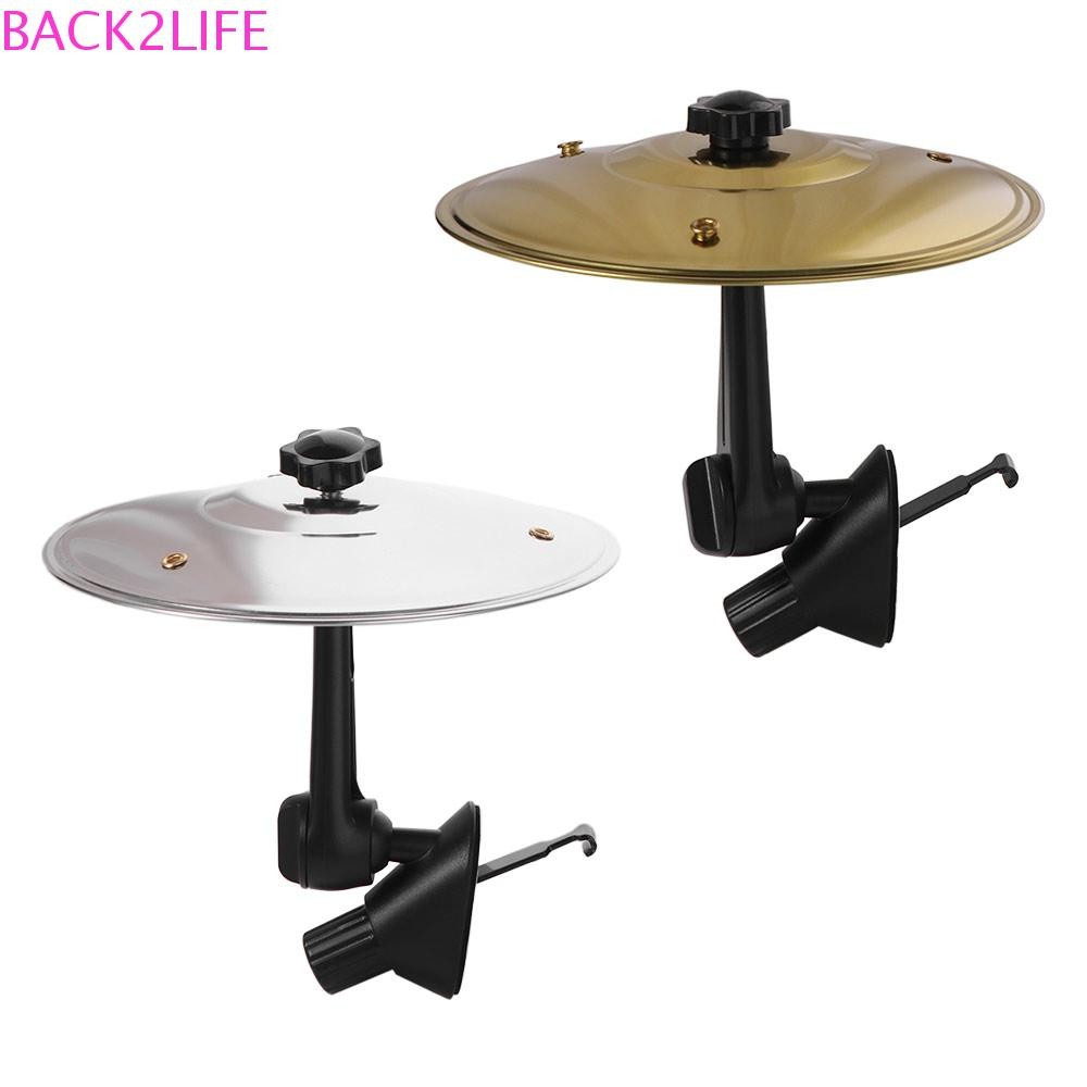 BACK2LIFE รถ Crash Cymbal, Creative Clip-Type Mini Drum Crash Cymbal ...