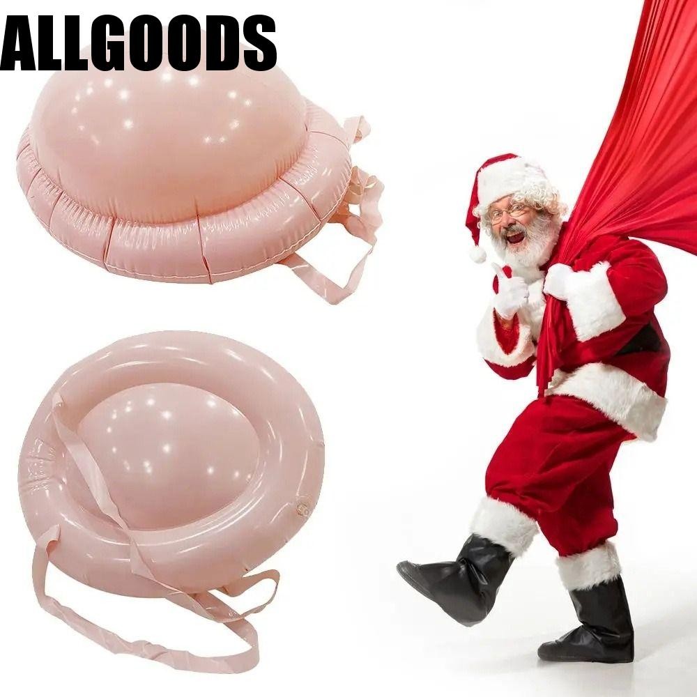 ALLGOODS Inflatable Belly, False Belly คอสเพลย์ชุดปลอม Santa Claus ...