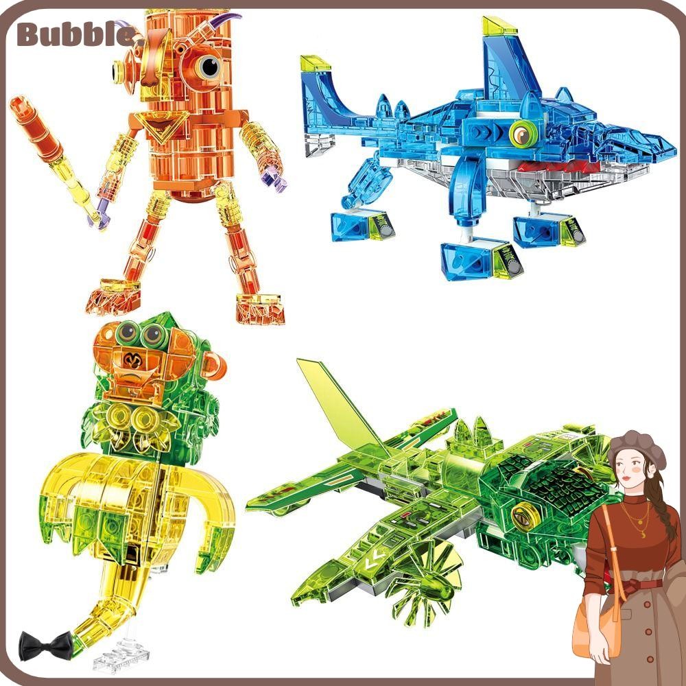 BUBBLE AI Mountain Sea คลาสสิกประกอบของเล่น,อิตาลี Brainrot สัตว์